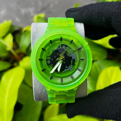 SWATCH UNISEX BIG BOLD JOY REF VERDE NEÓN