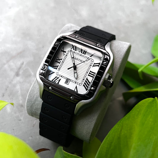 CARTIER SANTOS EN SILICONA PARA HOMBRE REF-NBN