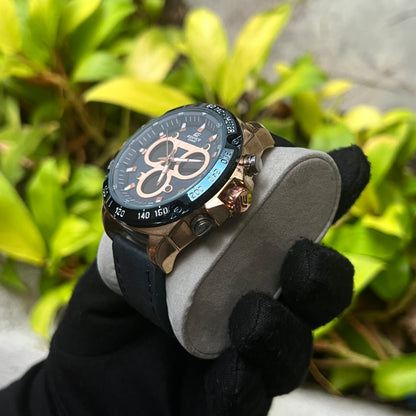 CASIO EDIFICE DOBLRE HORA PARA HOMBRE REF ACA