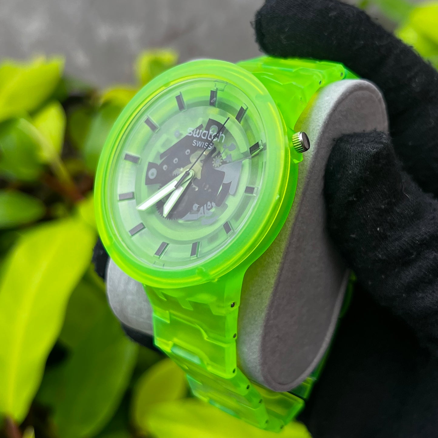 SWATCH UNISEX BIG BOLD JOY REF VERDE NEÓN