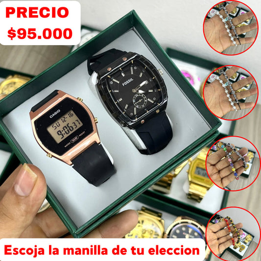 PROMOCION DE CASIO Y FOSSIL 2X1