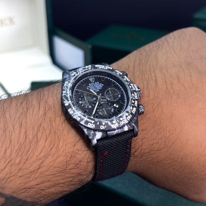 RLX DAYTONA CARBÓN DE LONA PARA HOMBRE REF-NRN