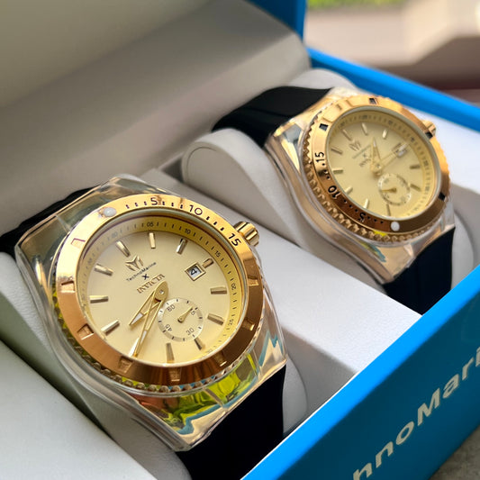 TECHNOMARINE x INVICTA PAREJA REF-NTD