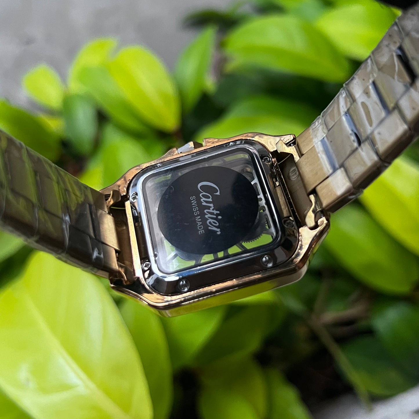 CARTIER SANTOS SKELETON PARA HOMBRE REF-D3