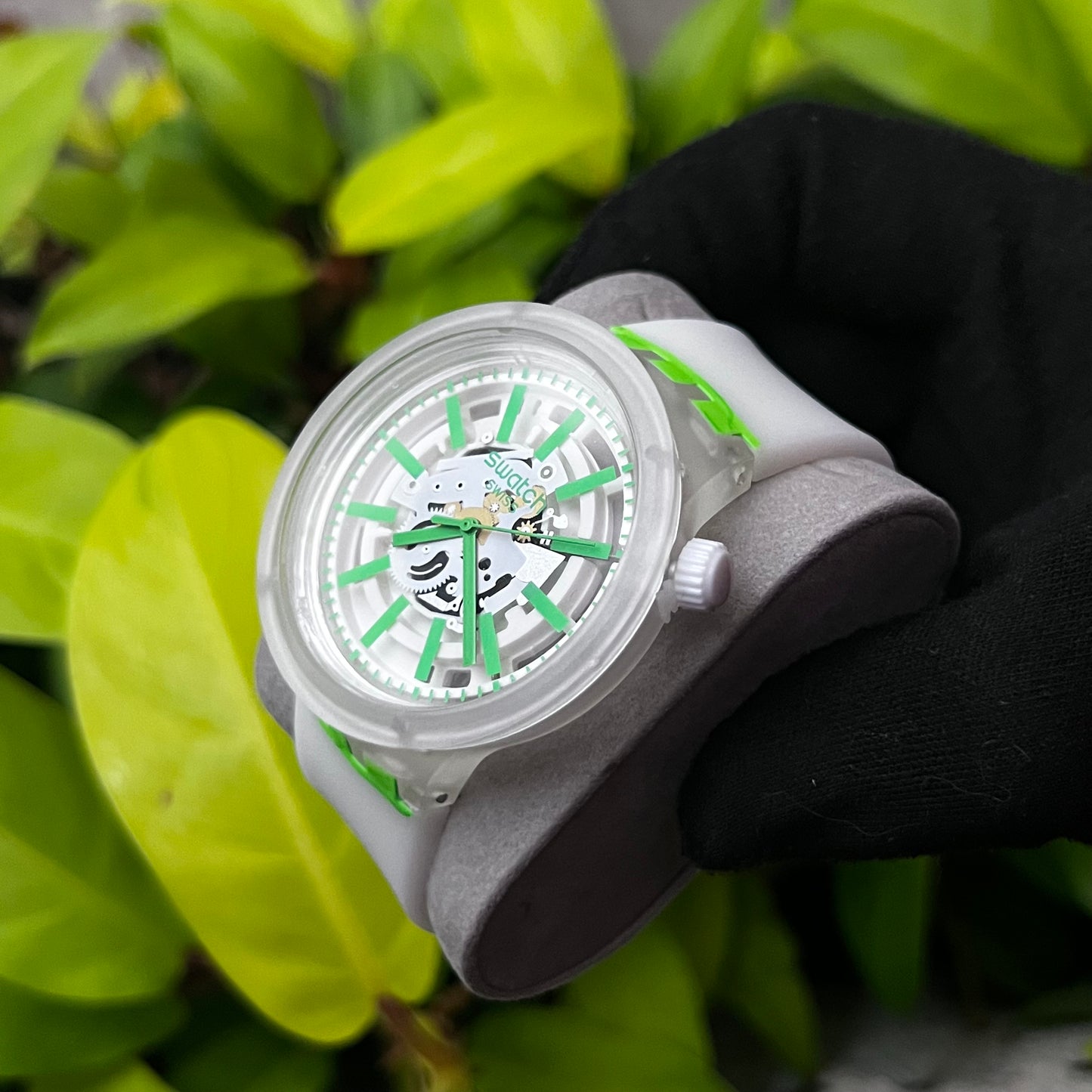 SWATCH JELLY COLOR’S TRANSPARENTE PARA HOMBRE REF BV
