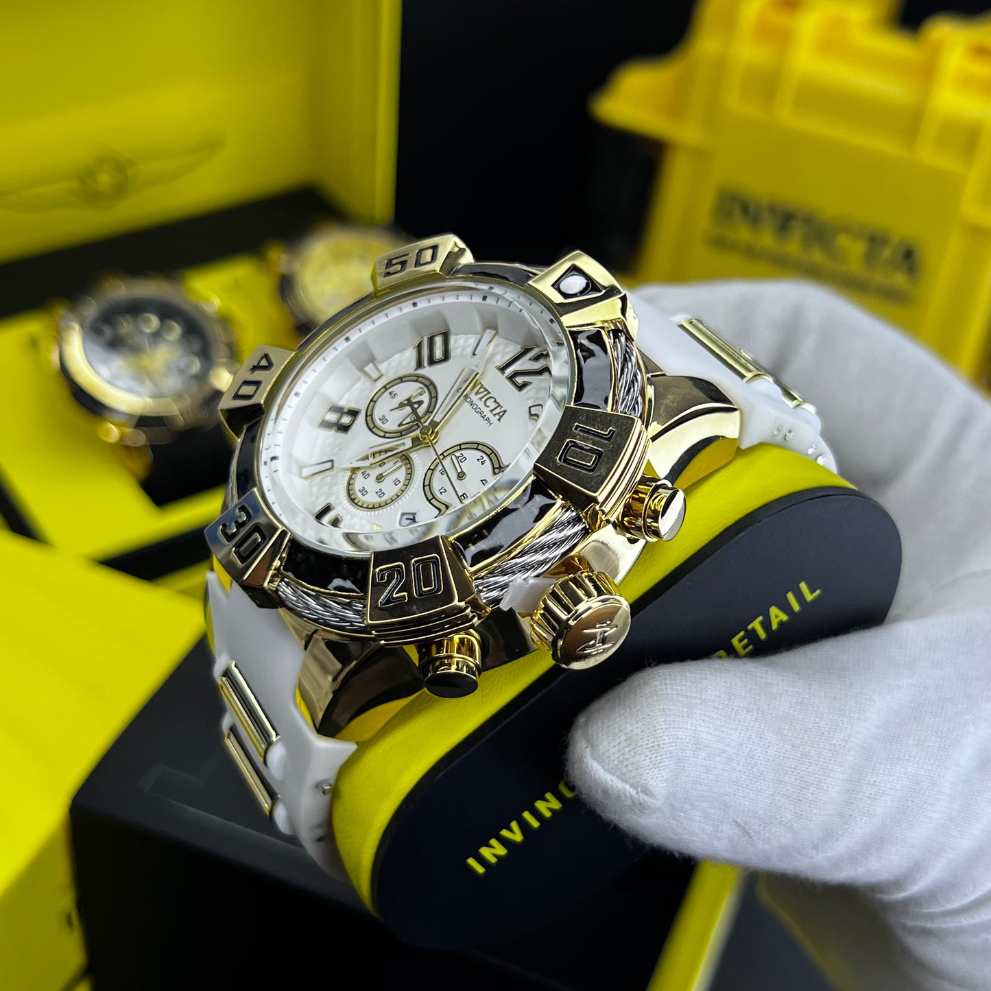 INVICTA CRONÓGRAFO PARA HOMBRE REF-4044 BDB