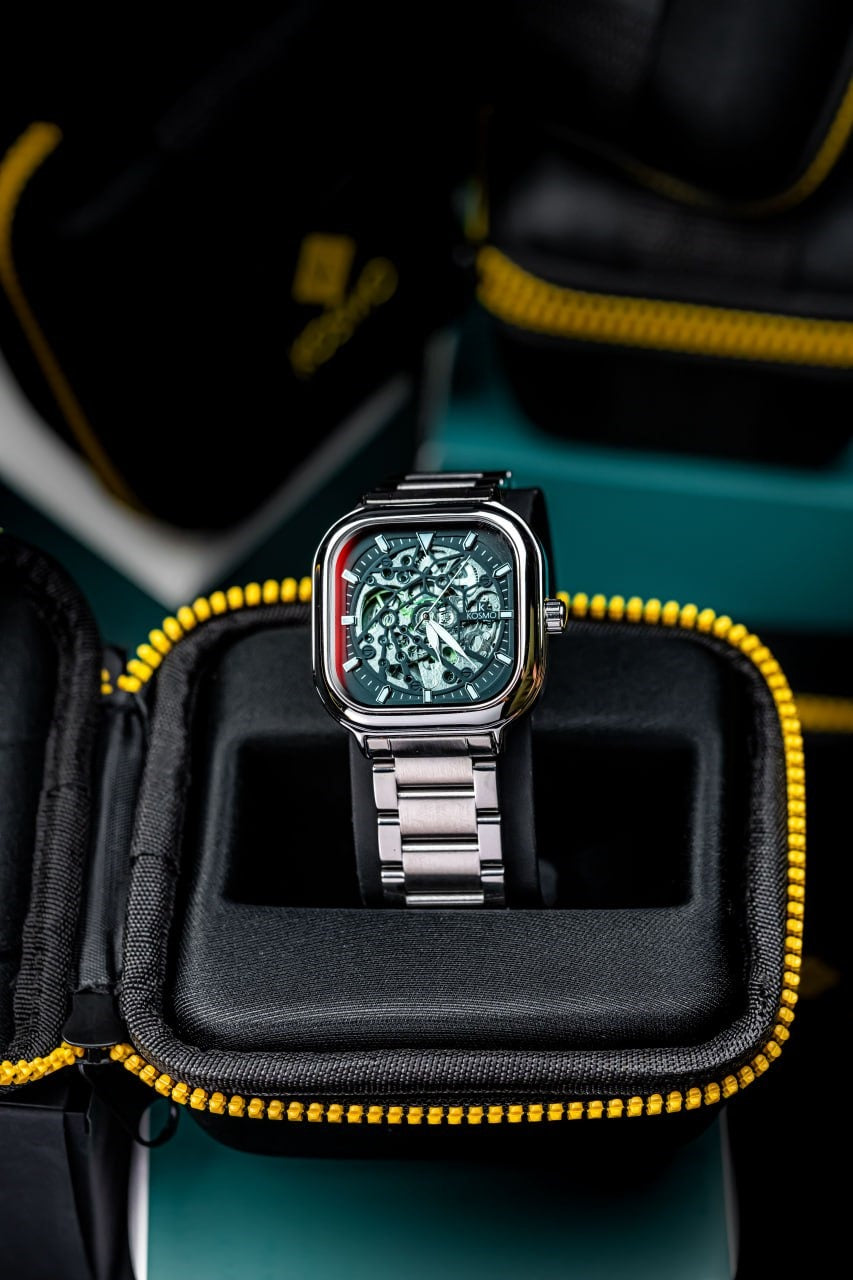 RELOJ KOSMO K9005E SQUARE AUTOMATICO