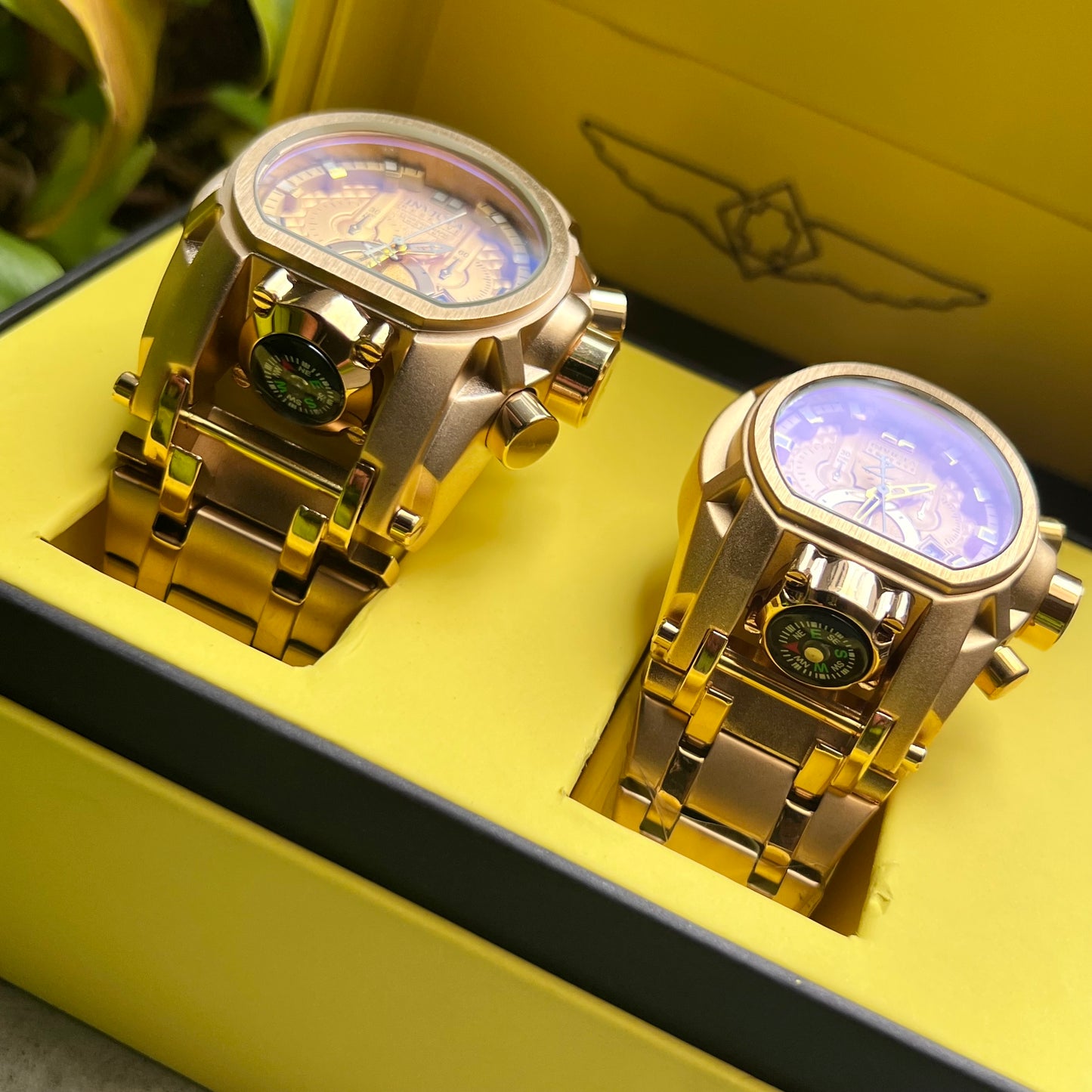 INVICTA BOLT ACERO PAREJA  REF-D3