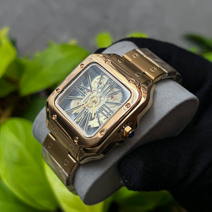 CARTIER SANTOS SKELETON PARA HOMBRE REF-D3