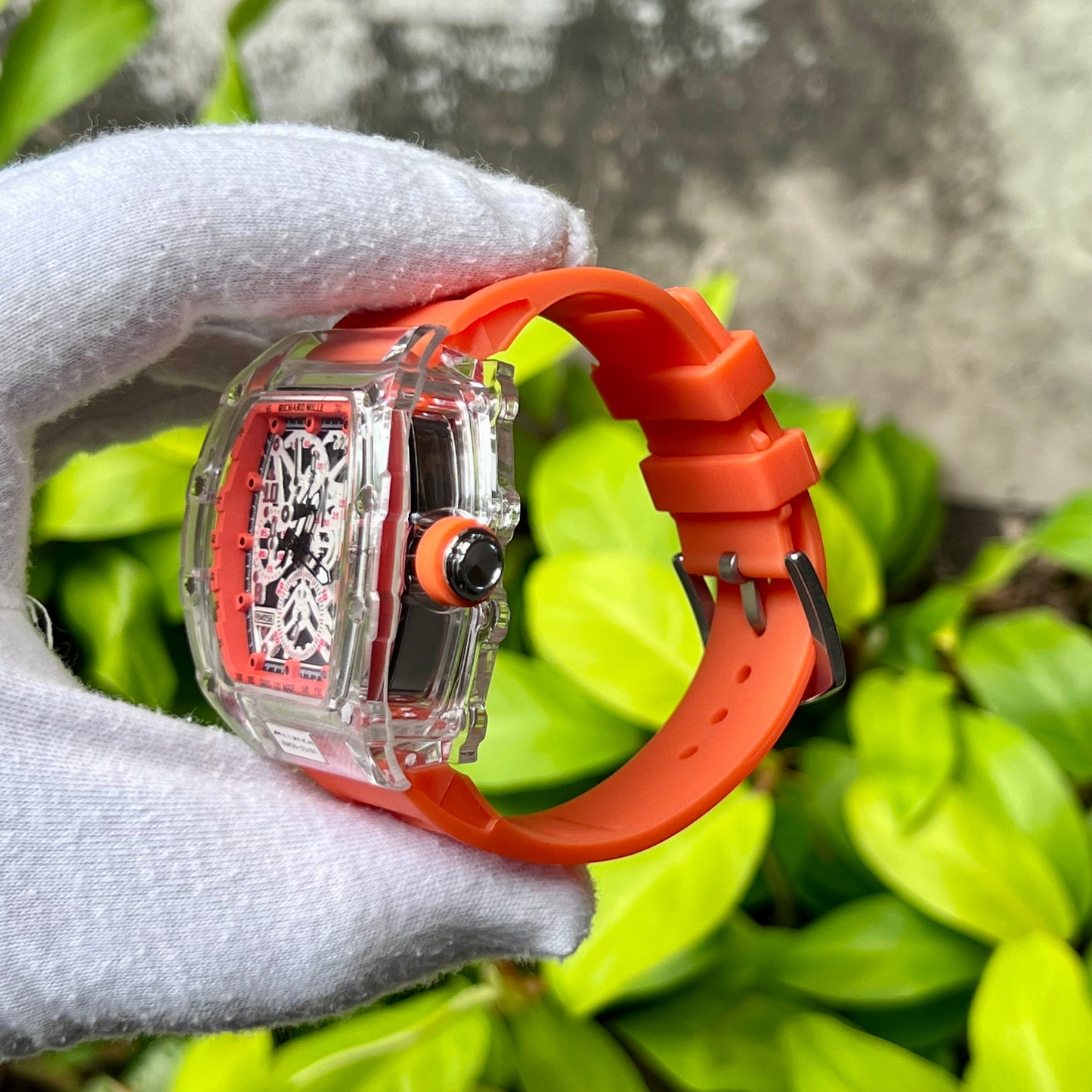 RICHARD MILLE MC CLAREN TRANSPARENTE PARA HOMBRE REF-NR