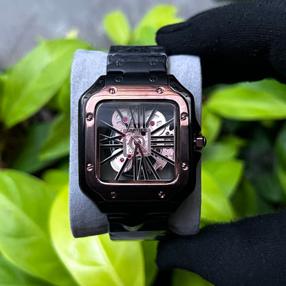 CARTIER SANTOS SKELETON PARA HOMBRE REF-NRN