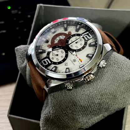 TAG HEUER CR7 CHRONO CUEROPARA HOMBRE REF-MRRPLY