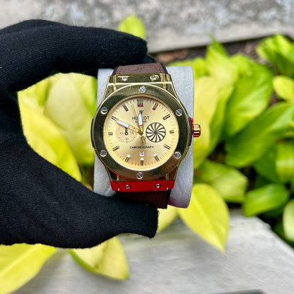 HUBLOT GENEVE CUERO PARA HOMBRE REF-MD2
