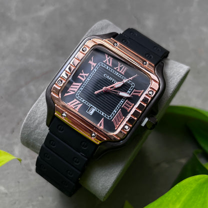 CARTIER SANTOS EN SILICONA PARA HOMBRE REF-NRN