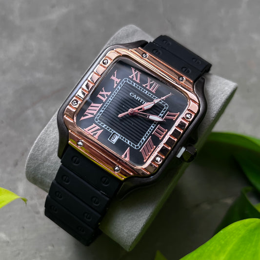CARTIER SANTOS EN SILICONA PARA HOMBRE REF-NRN