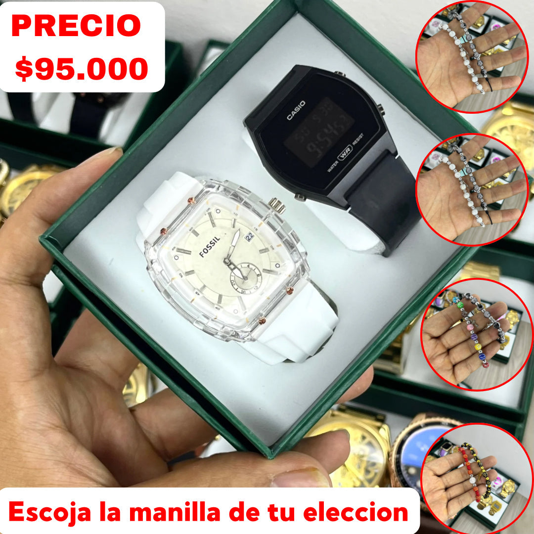 PROMOCION DE FOSSIL Y CASIO 2X1