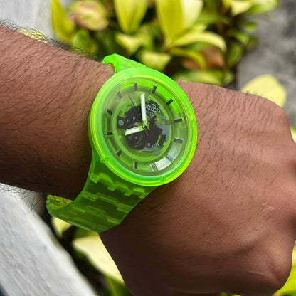 SWATCH UNISEX BIG BOLD JOY REF VERDE NEÓN