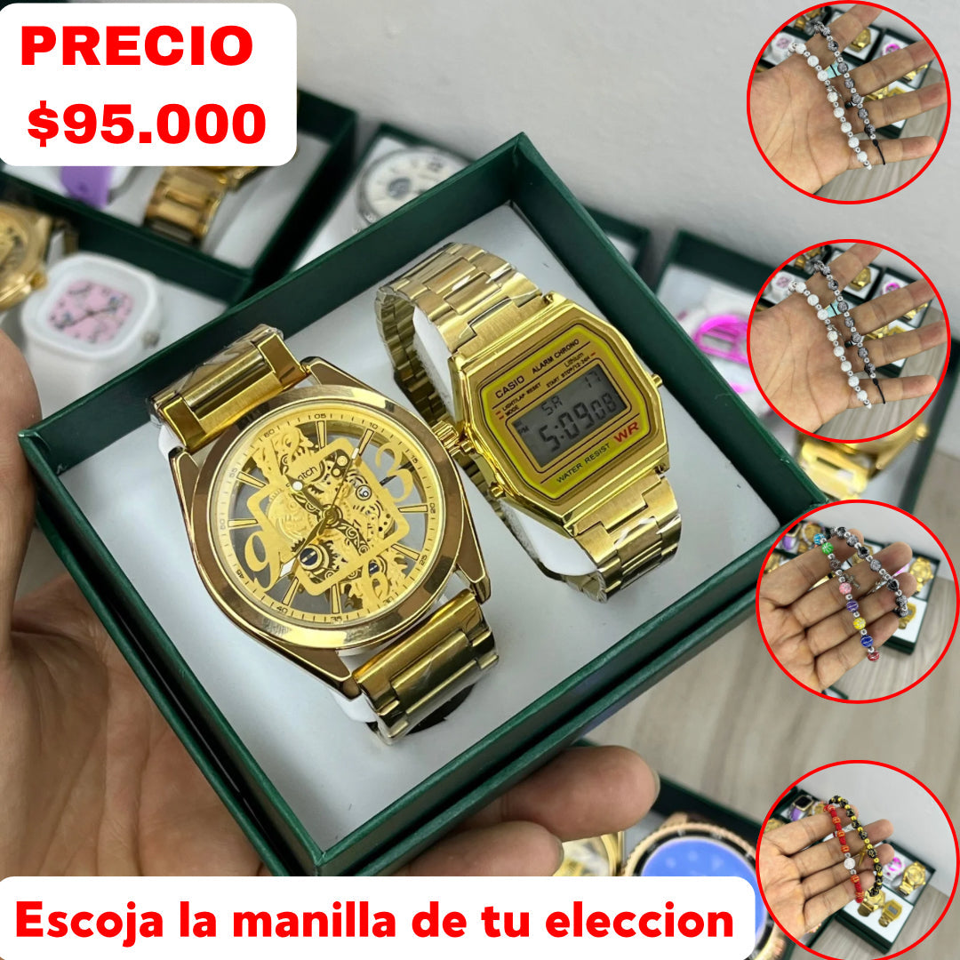 PROMOCION DE SWATCH Y CASIO 2X1