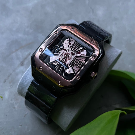 CARTIER SANTOS SKELETON PARA HOMBRE REF-NRN