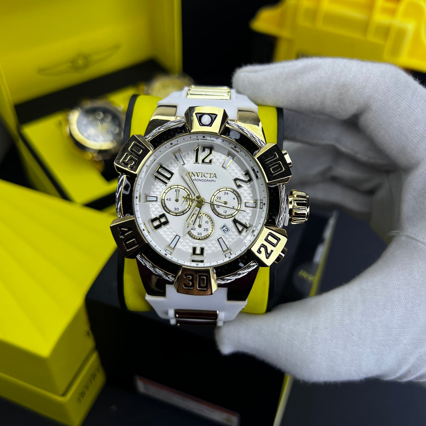 INVICTA CRONÓGRAFO PARA HOMBRE REF-4044 BDB