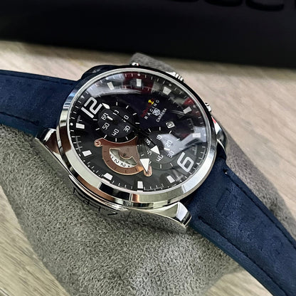 TAG HEUER CR7 CHRONO CUEROPARA HOMBRE REF-AZU