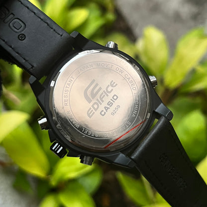 CASIO EDIFICE DOBLRE HORA PARA HOMBRE REF N3