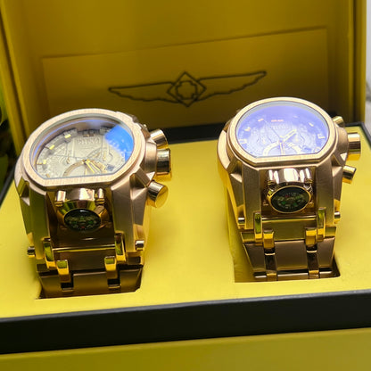 INVICTA BOLT ACERO PAREJA  REF-D2B