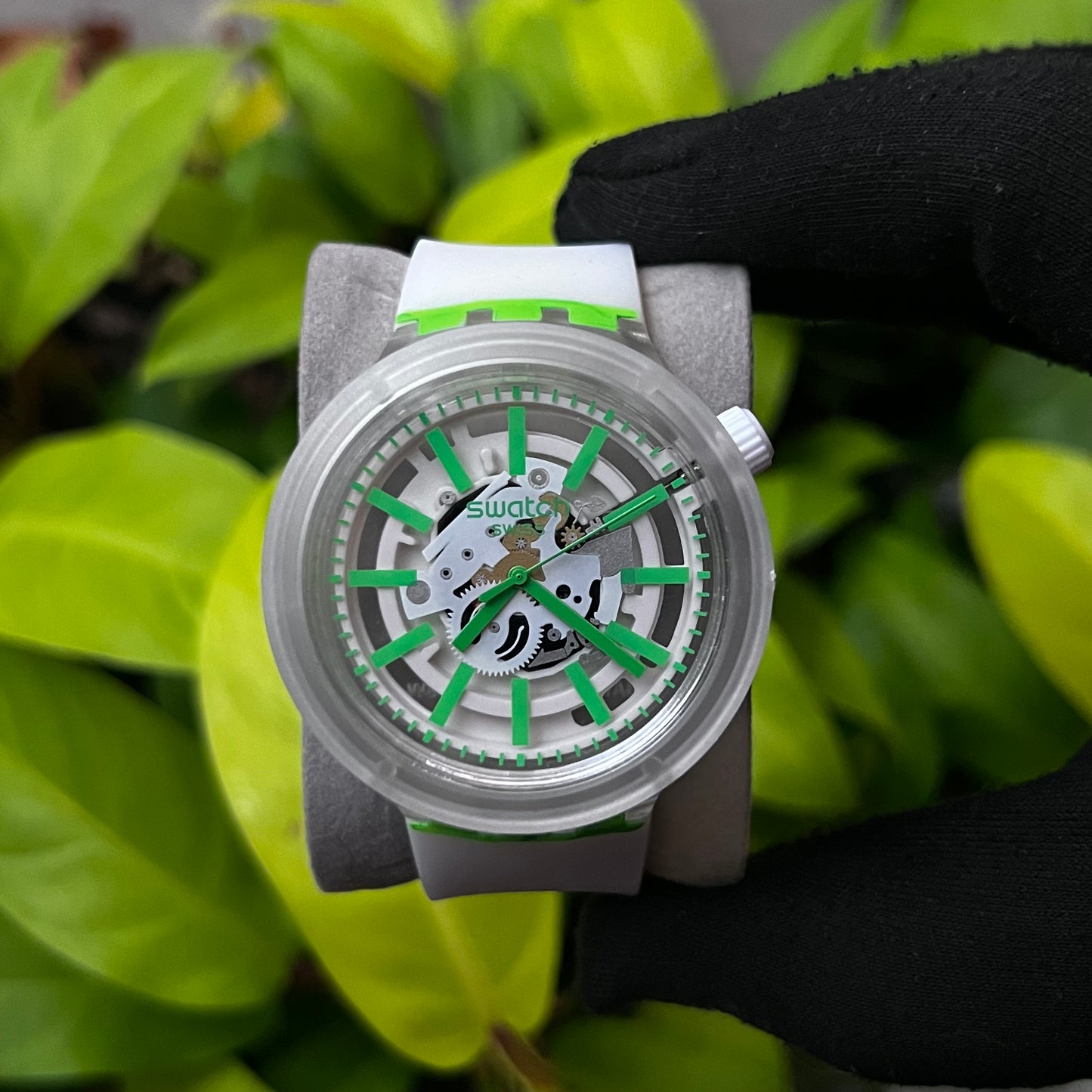 SWATCH JELLY COLOR’S TRANSPARENTE PARA HOMBRE REF BV