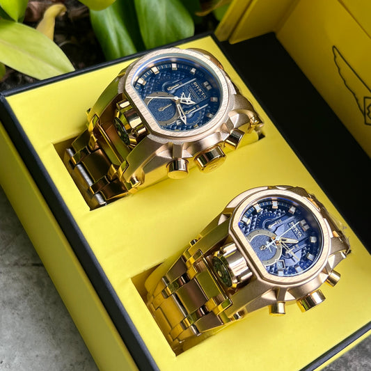 INVICTA BOLT ACERO PAREJA  REF-DA