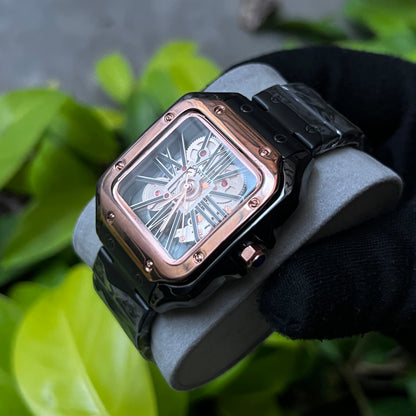 CARTIER SANTOS SKELETON PARA HOMBRE REF-NRN