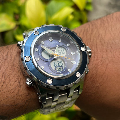 INVICTA DOBLE HORA PARA HOMBRE REF PA2