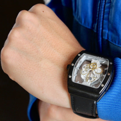 RICHARD MILLE CUERO TRANSPARENTE PARAHOMBRE REF-NN