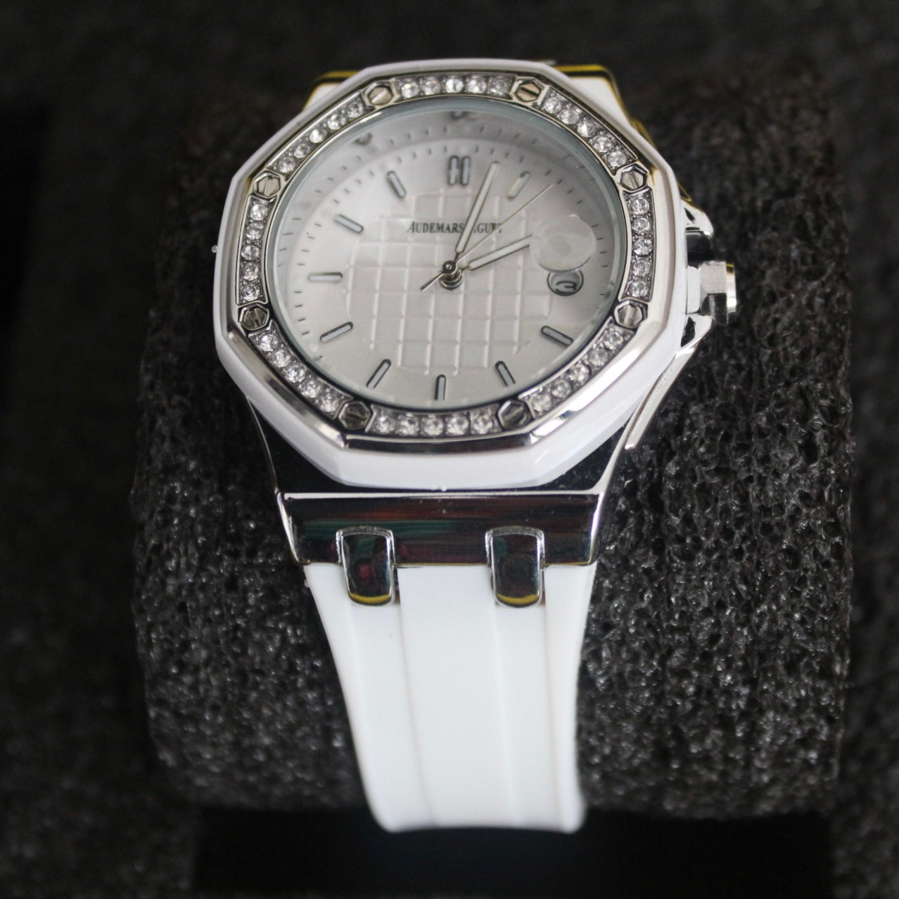 AUDEMARS PIGUET CUBANO PARA DAMA REF-5688-BPB