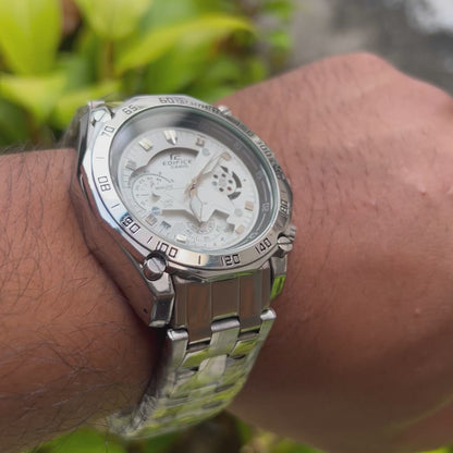 CASIO EDIFICE 550D FUNCIONAL PARA HOMBRE REF-PB