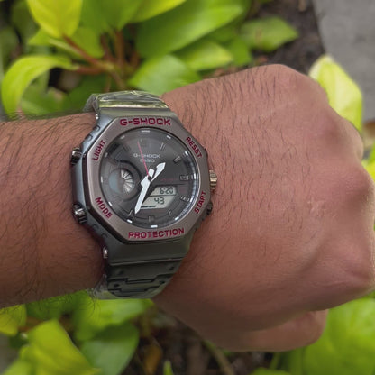 CASIO G-SHOCK PARA HOMBRE REFB2100-N3R