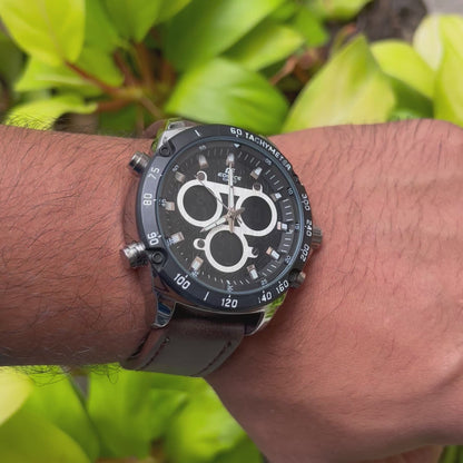 CASIO EDIFICE DOBLRE HORA PARA HOMBRE REF MN2